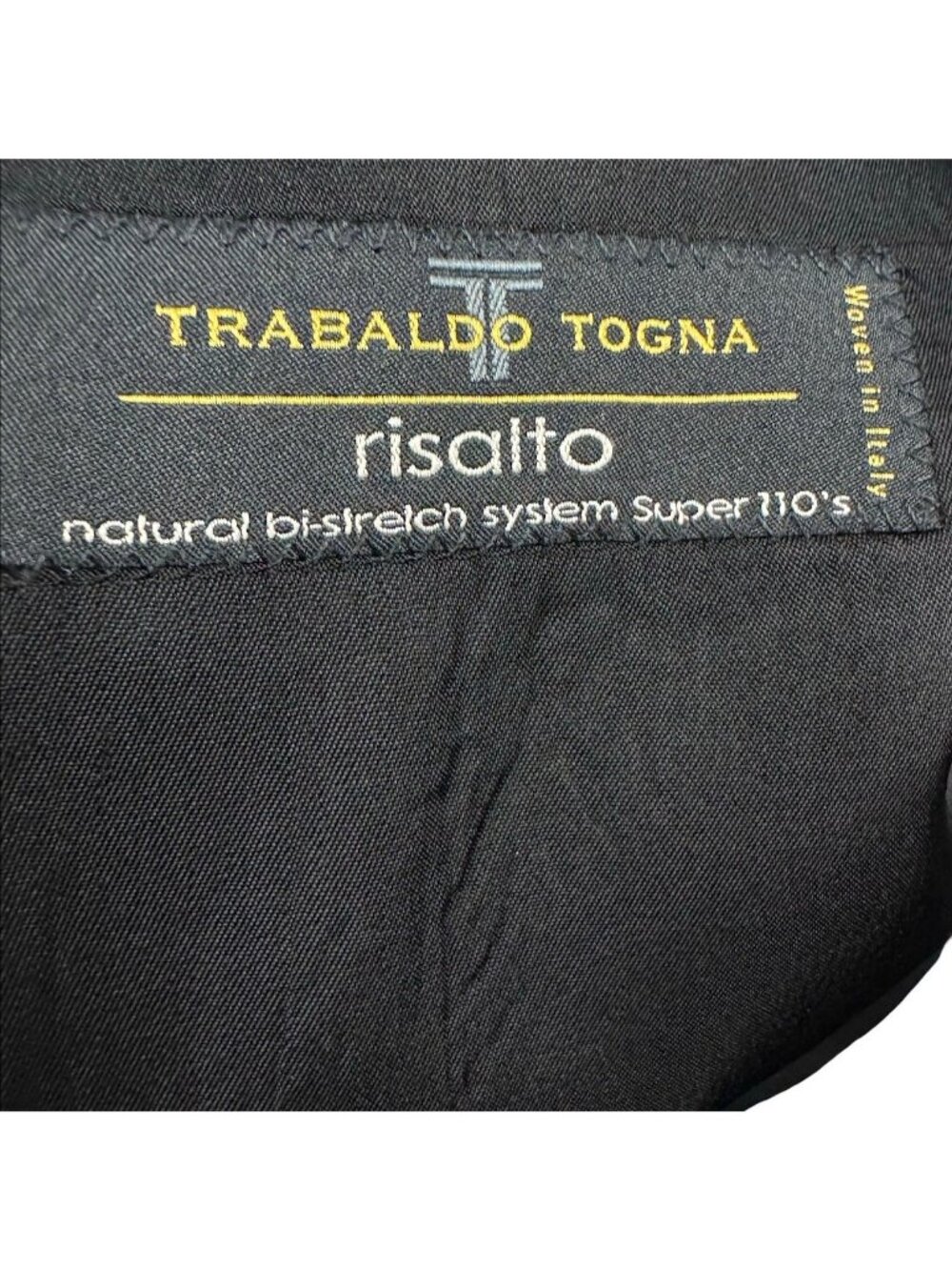 Nordstrom Men's 100% Wool 2-Button Satin Lapel Blazer Jacket Black • 40R - Picture 6 of 14